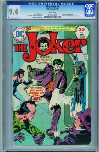 THE JOKER #1 CGC 9.4 comic book DC-1975-First issue 0275834013