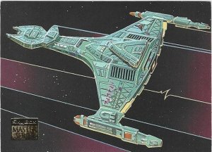 1993 Skybox Star Trek Master Series #53 Klingon Vor'cha Attack Cruiser