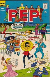 Pep #217 GD ; Archie | low grade comic May 1968 A Happening Cover