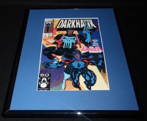 Darkhawk #9 Punisher 1991 Marvel Framed 11x14 ORIGINAL Comic Book Cover