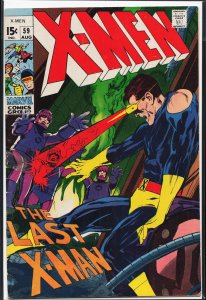 The X-Men #59 (1969) X-Men