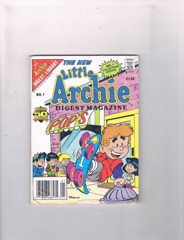 The New Little Archie Digest Magazine # 1 VG Archie Comics Pocket Book Issue S62