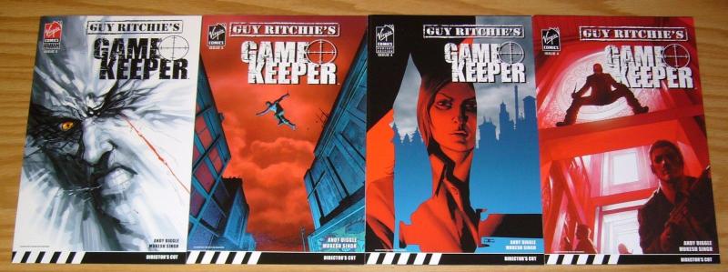 Guy Ritchie's Gamekeeper #1-5 VF/NM complete series + variants + ashcan cassaday