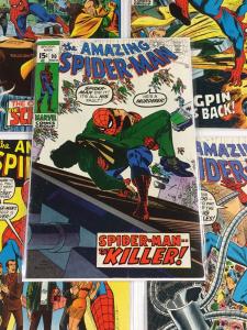 Amazing Spider-man 81 82 83 84 85 86 87 88 89 90 81-90 6.0-8.0 Fine-very Fine