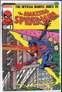 The Official Marvel Index to the Amazing Spider-Man #6 (1985) Spider-Man