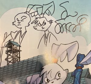 USAGI YOJIMBO #20 Variant Cover!1st YUKICHI YAMAMOTO! With STAN SAKAI Sketch!