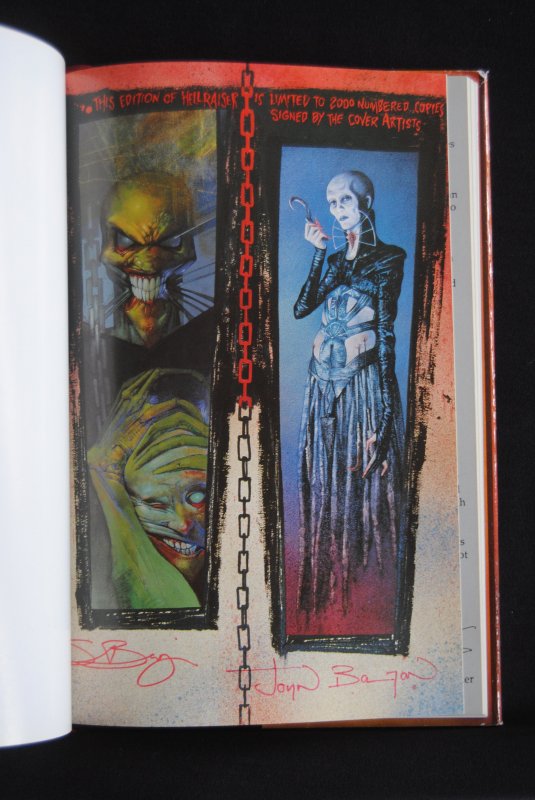 Hellraiser, Volume l, Leather Bound, Singed Clive Barker 499/500, John Bolton