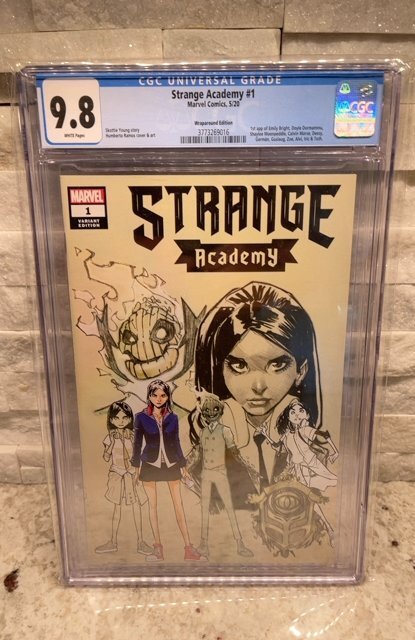 Strange Academy #1 CGC 9.8 Humberto Ramos Design Wraparound Variant (2020)