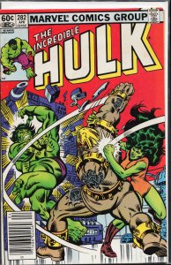 The Incredible Hulk #282 (1983) Hulk