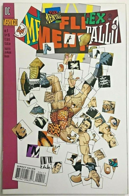 FLEX MENTALLO#4 VF/NM 1996 DC/VERTIGO COMICS