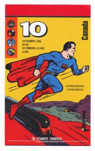 Canada Super-heroes stamp booklet, Mint, unopened