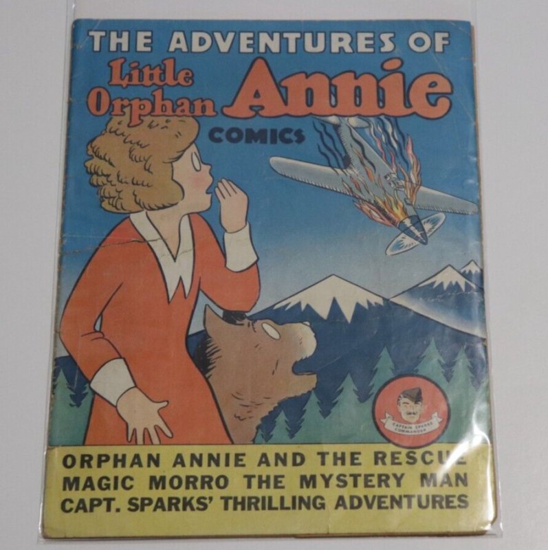 Little Orphan Annie #nn Quaker Sparkles Promo Giveaway 1941 