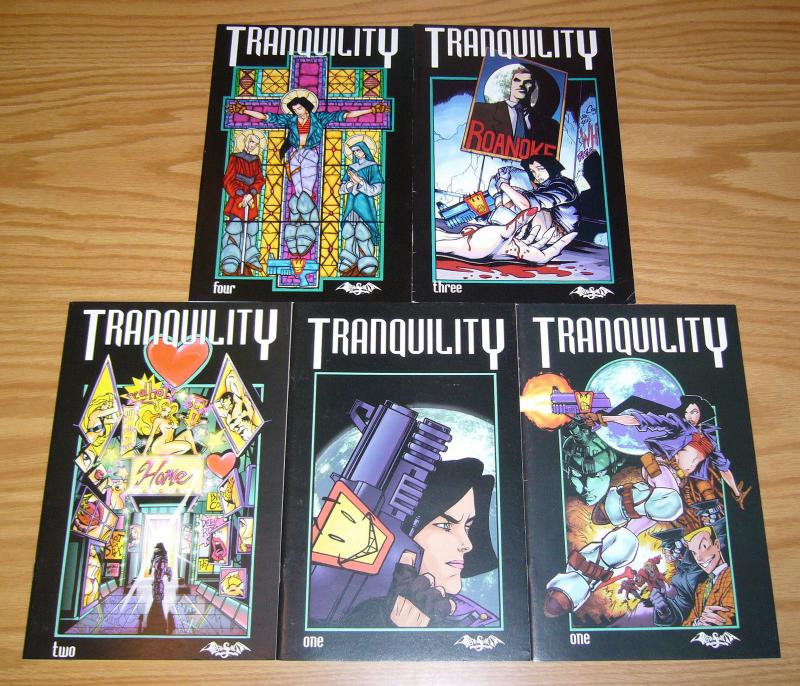 Tranquility #1-4 VF/NM complete series + variant - fred van lente comics 2 3 set