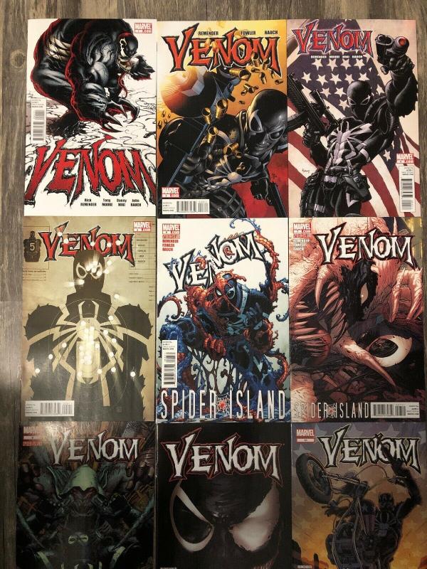 Marvel Venom Lot Of 43 Comics * 2011* Must See * 1st Print * 1 3 4 5 6 7 8 9 10