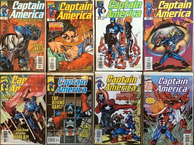 CAPTAIN AMERICA VOLUME 3 1998 MARVEL #18-25 NM CONDITION 