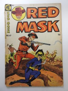 Red Mask #47 (1955) W/The Black Phantom!  Good Condition!
