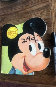 Mickey Mouse, a golden shape book, 1968,