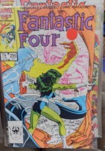 Fantastic Four  # 295  1986 MARVEL  she hulk + last byrne issue