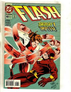 Flash # 93 NM Marvel Comic Book Batman Superman Arrow Wonder Woman Atom GK5