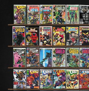 Huge Lot 150+ Comics with Cable, Nova, Night Thrasher, Nomad & More!