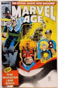 Marvel Age #62 (May 1988, Marvel) VF/NM