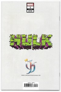 Hulk #1 (01/22) Marvel Comics Comic Kingdom of Canada Alan Quah Variant Ltd 3000 