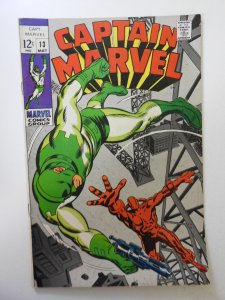 Captain Marvel #13 (1969) FN/VF Condition!