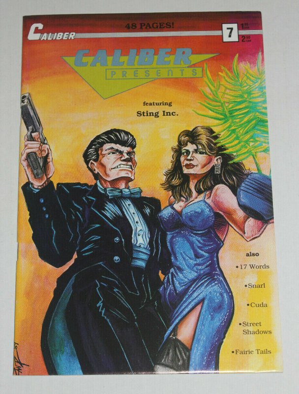 Caliber Presents #7 (Nov, 1989) Cuda by Tim Vigil by Dan McKinnon NM 9.4 Low Pri