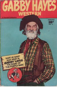 Gabby Hayes Western--#3--1949--COMIC BOOK--Fawcett--VG