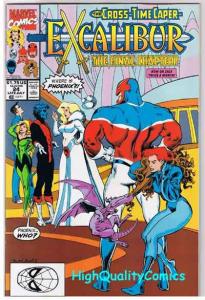 EXCALIBUR #20 21 22 23 24, NM+, Phoenix vs Captain Britain, 1988, more in store