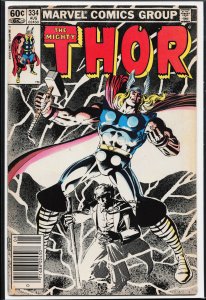 Thor #334 (1983) Thor