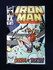 IRON MAN #253  MARVEL COMICS 1990 VF+