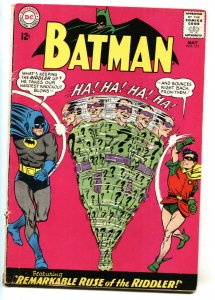 Batman #171 comic book 1965 First Silver Age Riddler- DC G/VG