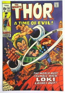 Thor (1966 series)  #191, VF- (Actual scan)