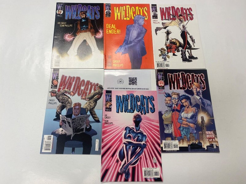 6 Wildcats WILDSTORM comic book #9 10 11 12 13 14 5 MS10