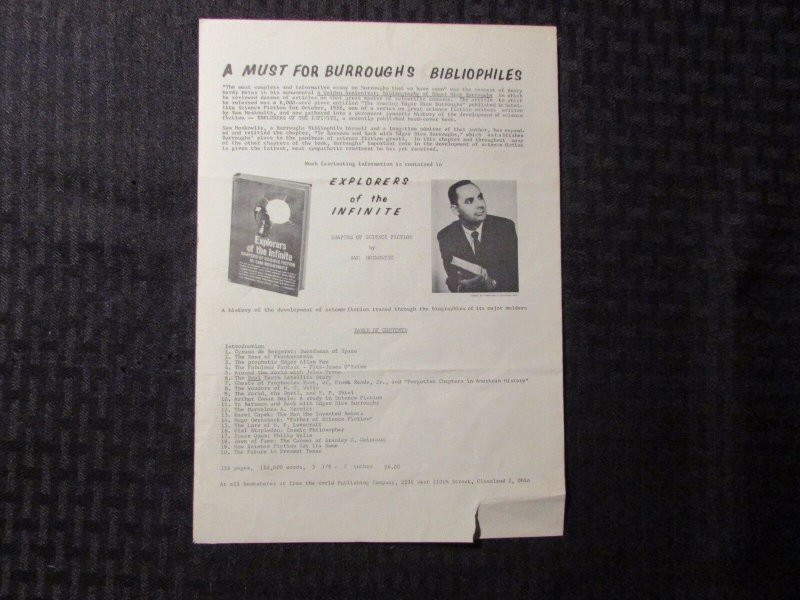 1963 THE GRIDLEY WAVE #10 VG- 3.5 Tarzan - Edgar Rice Burroughs 4pgs