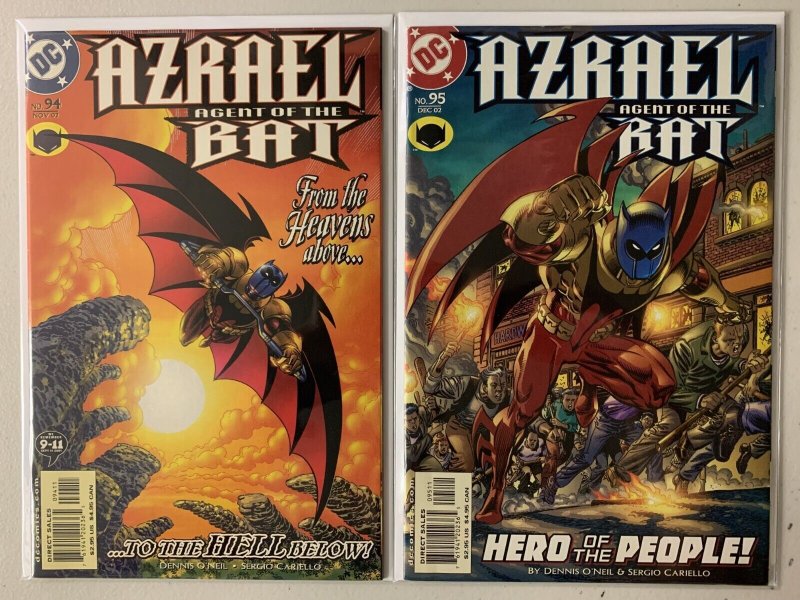 Azrael Agent of the Bat comics lot #51-95 26 diff avg 7.0 (1999-2002)
