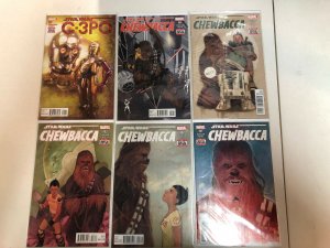Star Wars Chewbacca (2015) #1-5 + C-3PO one-shot (VF/NM) Complete Set Marvel
