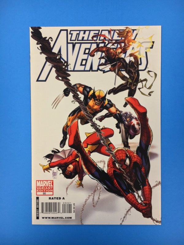 New Avengers #50 Kubert Variant Cover (2009)