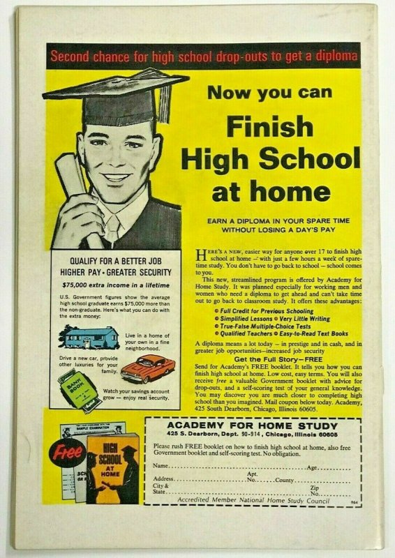 SUB-MARINER#15 VG/FN 1969 MARVEL SILVER AGE COMICS