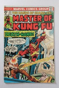 Master of Kung Fu #35 (1975) VG