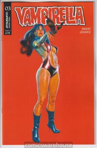VAMPIRELLA (2025 DYNAMITE) #3 VARIANT 1:10 CVR ZB FOC SPEARS RED NM R51865