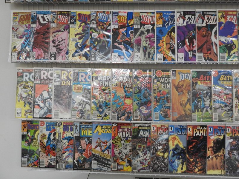 Huge Lot 130+ Comics W/ ROM, Batman, Black Panther, Warlock+ Avg VG+ Condition!