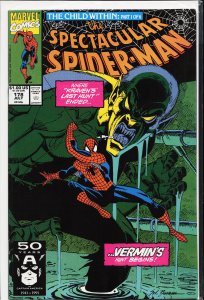 The Spectacular Spider-Man #178 (1991) Spider-Man [Key Issue]