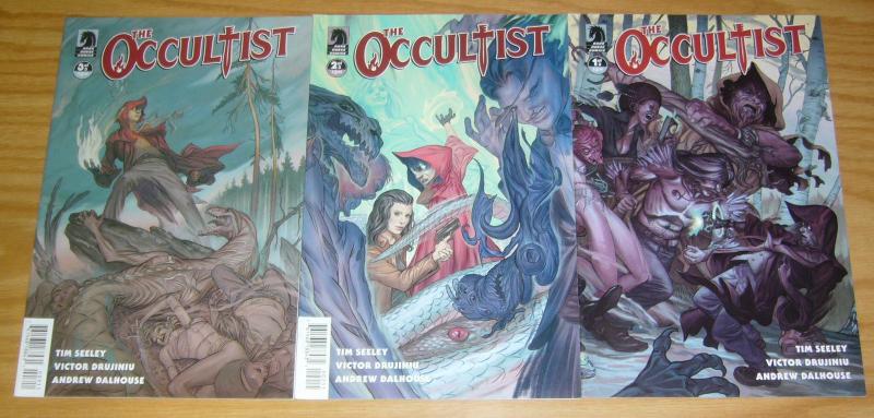 the Occultist #1-3 VF/NM complete series - tim seeley - dark horse comics occult