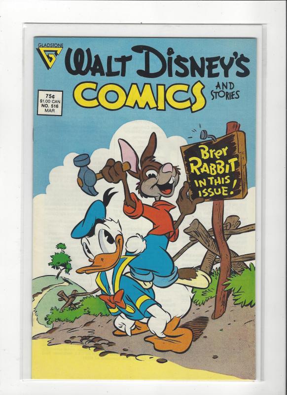 Walt Disney's Comics and Stories #516  Gladstone issue NM