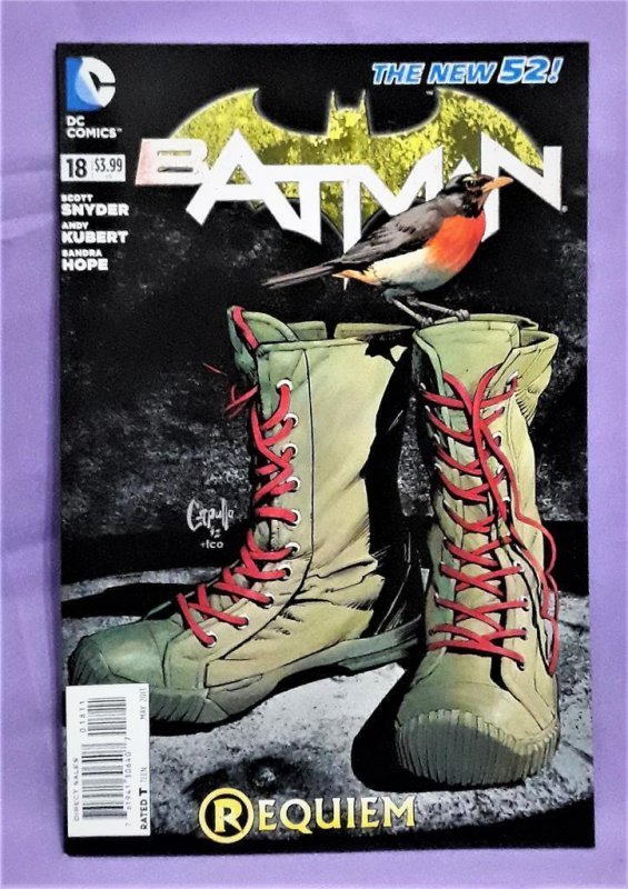 BATMAN #18 Requiem DC New 52 Event Series Robin Catwoman Nightwing (DC 2013)