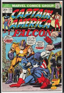 Captain America #170 (1974) Captain America and the Falcon