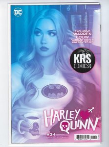 HARLEY QUINN #24 WARREN LOUW EXCLUSIVE VARIANT NM