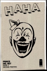 Haha #1 Second Print Cover (2021)